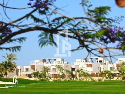 شاليه أرضي للبيع في هاسيندا وايت موقع مميز