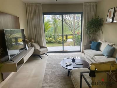 Receive your apartment ready, fully furnished with air conditioning immediately in the capital with a view of the iconic tower - Apartment for sale - Administrative Capital - The Green River