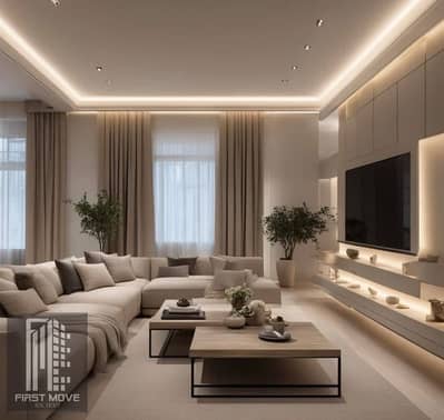 افضل فرصه للسكن  امام الرحاب كمبوند جايد شقة للبيع جاهزة للسكن فورا مقابل السوق الشرقي علي احلا فيو في الكمبوند 3 غرف بحري بالكامل دور مميز جد