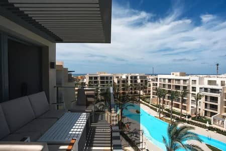 Chalet directly to lagoon_sea view for rent in marassi faya north coast-sidiabdelrahman