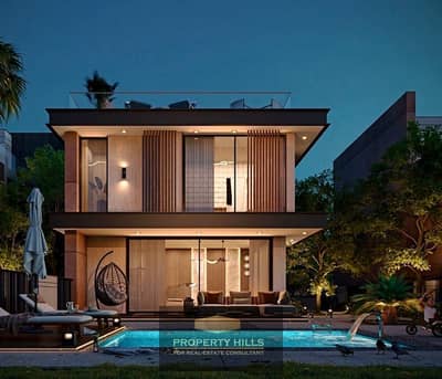 Townhouse fully finished with an open view of the lagoon next to Golf Views and minutes from Mall of Egypt
