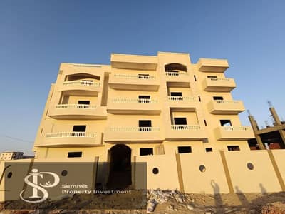 Apartment for sale in Spanish 26 Neighborhood 3 prime location semi-finished third upper floor tenth of Ramadan