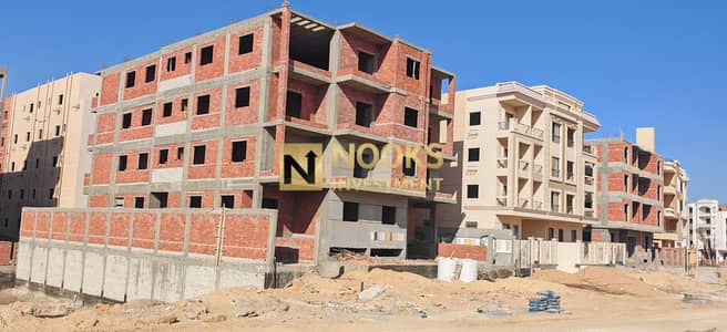شقة للبيع بانوراما B137 الحي الثاني بيت الوطن دخلة صريحة من فيوزون وشارع النوادي والحي التكميلي سعر متر مميز استلام ديسمبر 2026