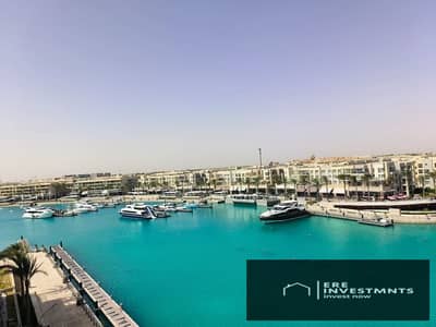 شاليه متشطب بأميز موقع وافضل سعر للبيع في مراسي مارينا الساحل الشمالي Marassi Marina North Coast