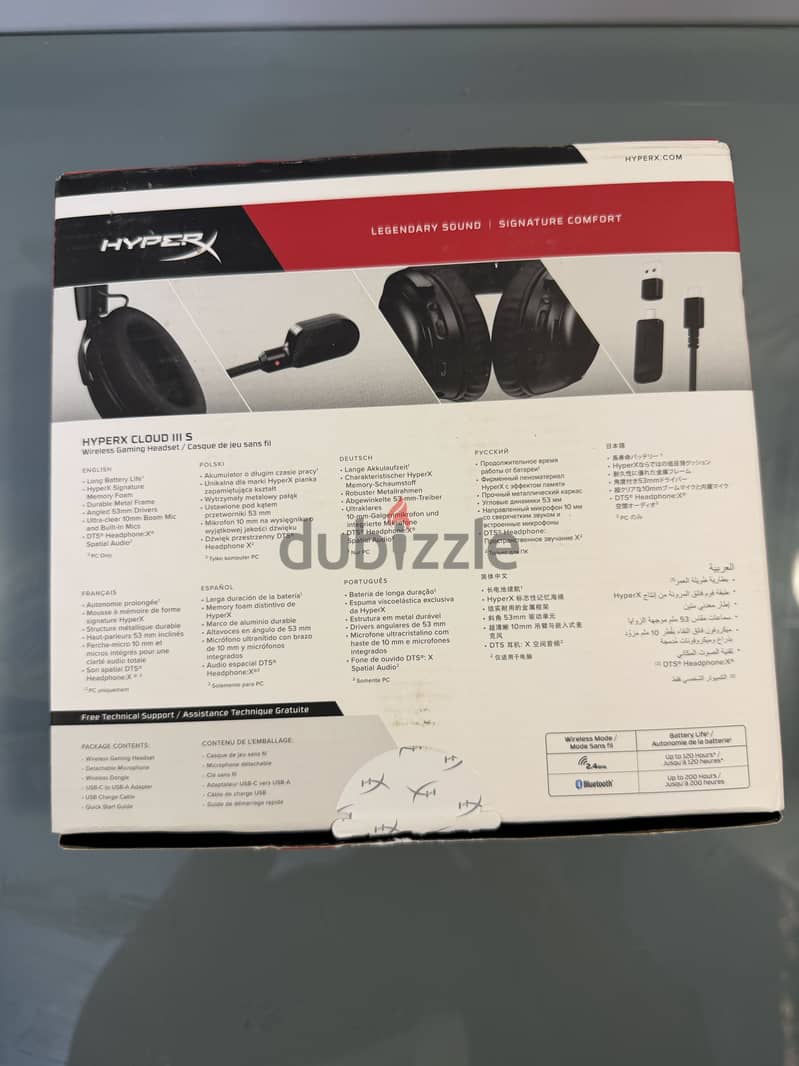 Hyperx cloud 3s wireless gaming headphone 1