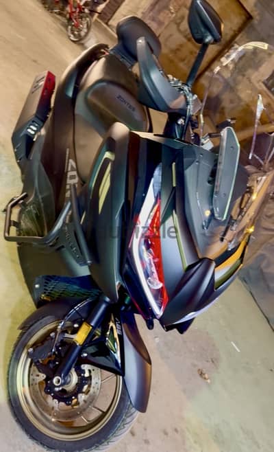 سكوتر زونتس e368 موديل 2026 كسر زيرو فقط 1700 km