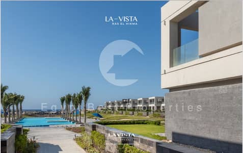 Ready To Move Sea View 3 Bedrooms chalet Fully Finished | Over 6 Years Plan With Flexable DownPayment At La Vista Ras El Hekma