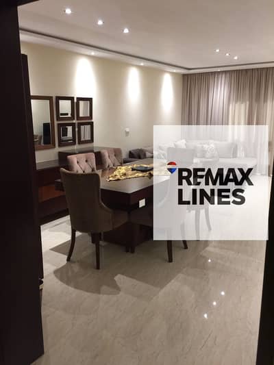 Furnished apartment for rent in Madinaty 175m north wide garden 3 rooms near Open Air Mall B1