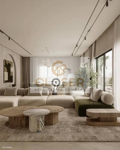 A fully finished 207m² standalone villa is for sale next to Sodic East with a 64% discount and installments over 15 years without interest.