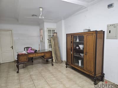 Antique desk and wardrobe
