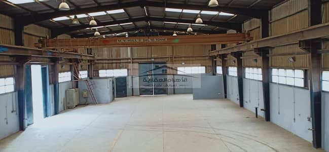 Furniture factory for rent, 4000 sq m Obour City, Zone B/C Land area: 10,000 sq m