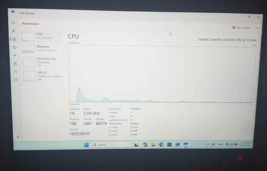 Dell Latitude 7390 Ram 16 Ssd 256 5