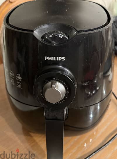 Philips air fryer 4.1L, Black, Excellent condition, 1425 watt