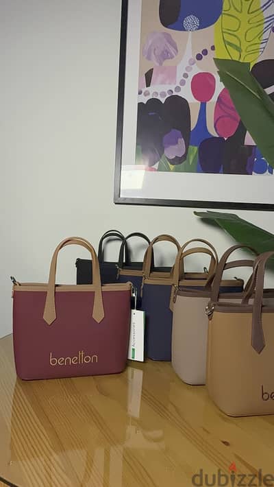 Benetton Original Tote Bag - New with Tags