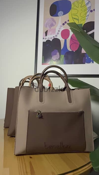 Benetton Original Satchel Bag - New with Tags