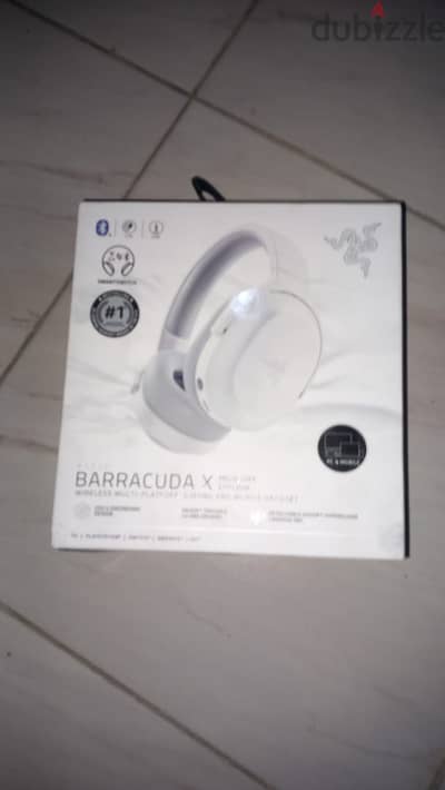 Razer barracuda x headphones white. سماعات رازر باراكودا اكس أبيض