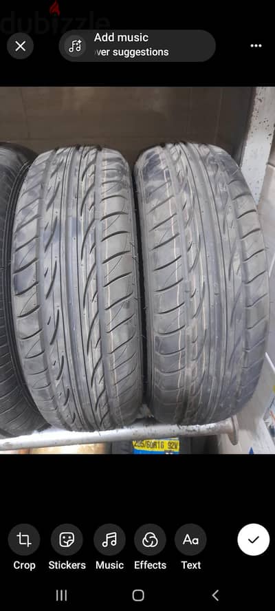 متاح فردتين جداد زيرو لم يستخدم مقاس 165/65/13R دلما إندونيسي