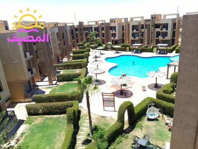 شاليه رائع 3 غرف مع روف خاص في بلو باي آسيا العين السخنة – فيو مباشر على حمام السباحة – بجوار أمباير ولاجولي
