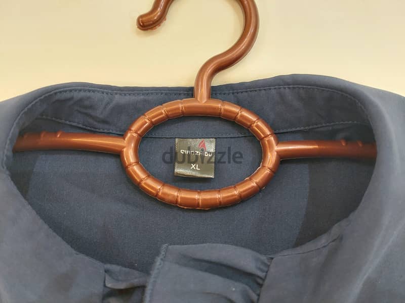 Navy blue SHEIN blouse 1