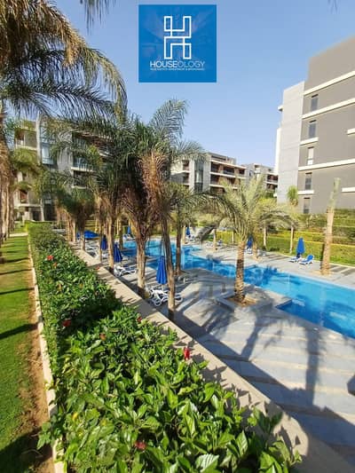 اخر شقه 3 غرف ارضي بجاردن استلام فوري متشطبه بالكامل للبيع في الباتيو اورو التجمع الخامس Patio Oro