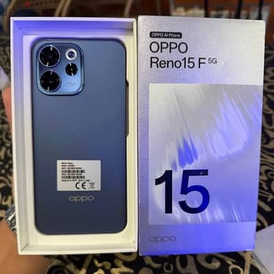oppo Reno 15 f 5G 256/12ضمان مصري