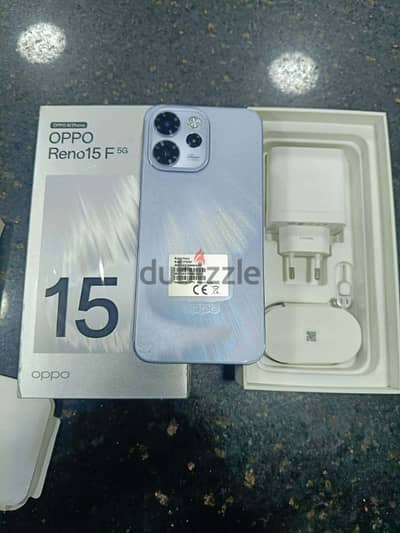 oppo Reno 15 f 5G 256/12 ممنوع الفصال جديد بشوكه