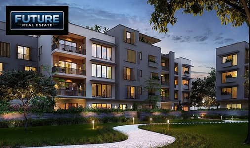 210 m apartment + 210 m garden in Ayun Compound Sheikh Zayed October