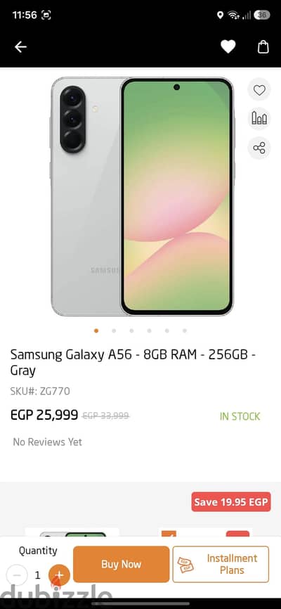 Samsung A56
