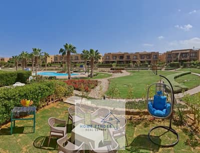 Ground Floor Chalet with Private Garden for Sale in Mountain View 1 Ain Sokhna