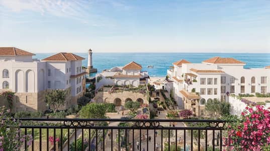 Panoramic Sea View only 190 meter from beach - Luxury Apartment - Modon Ras Elhikma