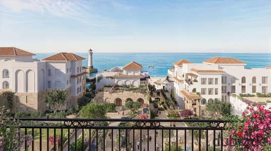 Panoramic Sea View only 190 meter from beach - Luxury Apartment - Modon Ras Elhikma