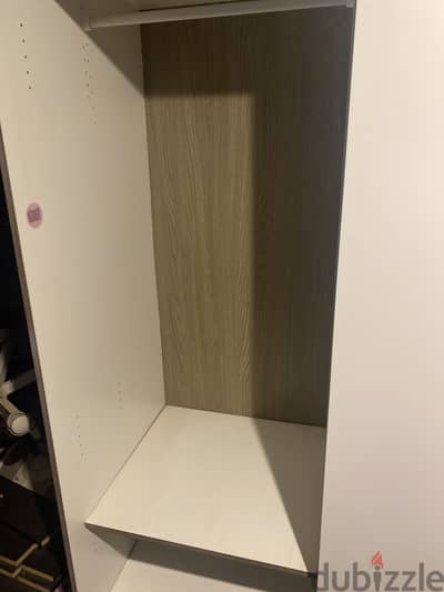 White wardrobe