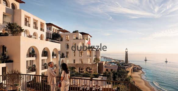 Panoramic Sea View only 190 meter from beach - Luxury Apartment - Modon Ras Elhikma