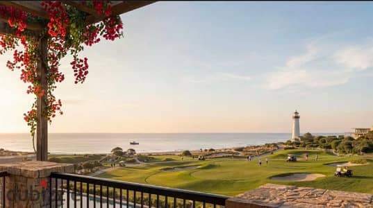 First Row Sea and Golf Branded Luxury Villa - 791 SQM - Panoramic Seaview - Fully Furnished - ras elhikma