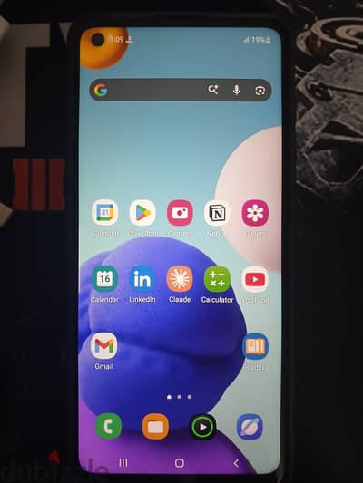 samsung a21s مساحة 64 جيجا - رام 4 (حالة ممتازة كالجديد مع المشتملات)