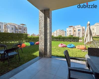 For rent in Amwaj Village, two rooms, ground floor