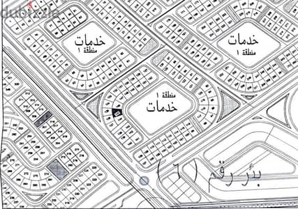 قطعة ارض ٤٩٠ متر الحي المتميزغرب الحي ال ٢٨ العاشر من رمضان