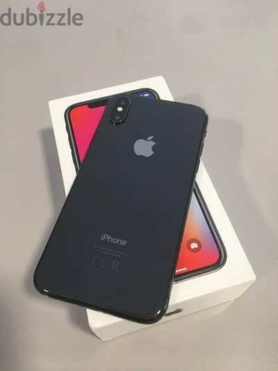 Apple - iPhone X 256 gb مش عليه ضريبه