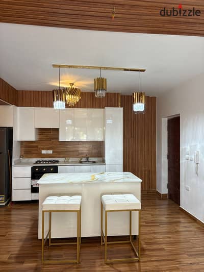 Hotel apartment for monthly rent in the prime location of Galleria Moon Valley Compound, Fifth Settlement, opposite Mivida and 90th Street.