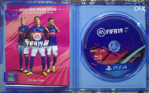 لعبة FIFA 19 Ps4 CD للبيع او البدل