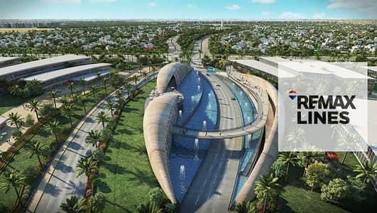 Land for sale in Noor View, wide garden with a distinctive location, complete finishes, long installment options