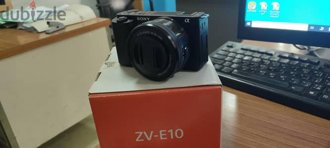 Sony Zve10 كاميرا سوني حالة الزيرو