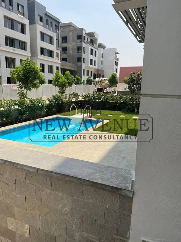 Fully Finished Ready To Move Penthouse for Sale in Trio Gardens - New Cairo with private pool down payment and installments