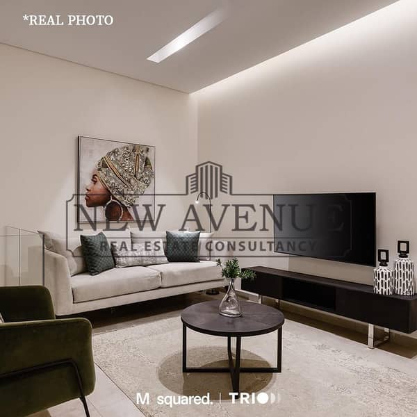 Fully Finished Ready To Move Penthouse for Sale in Trio Gardens - New Cairo with private pool down payment and installments