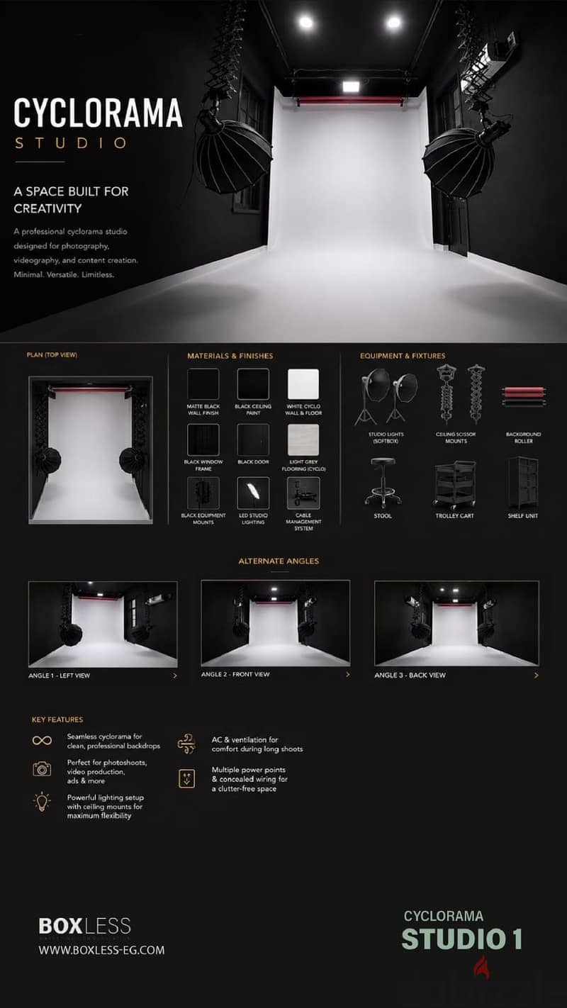 Boxless studio 6