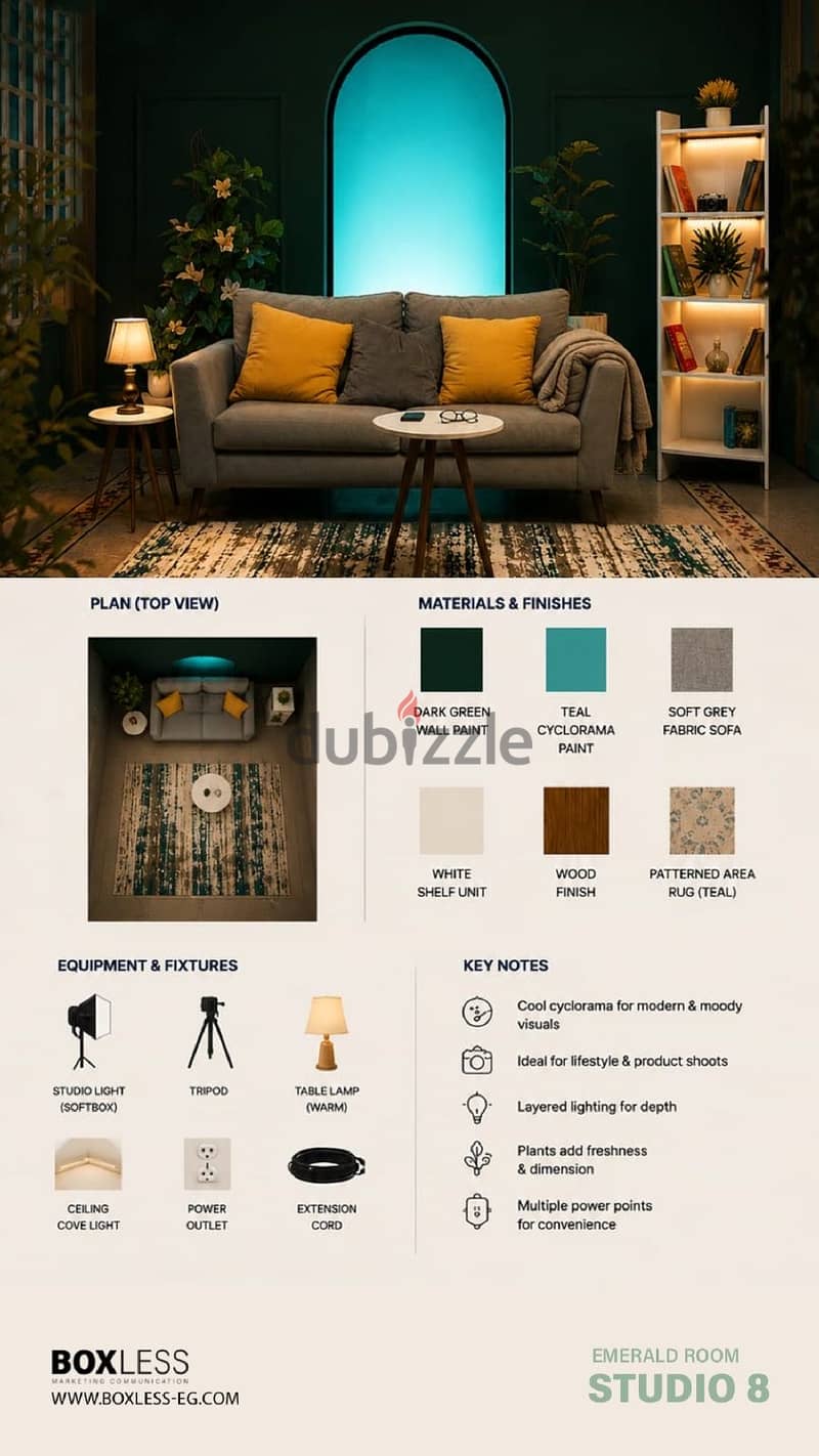 Boxless studio 8