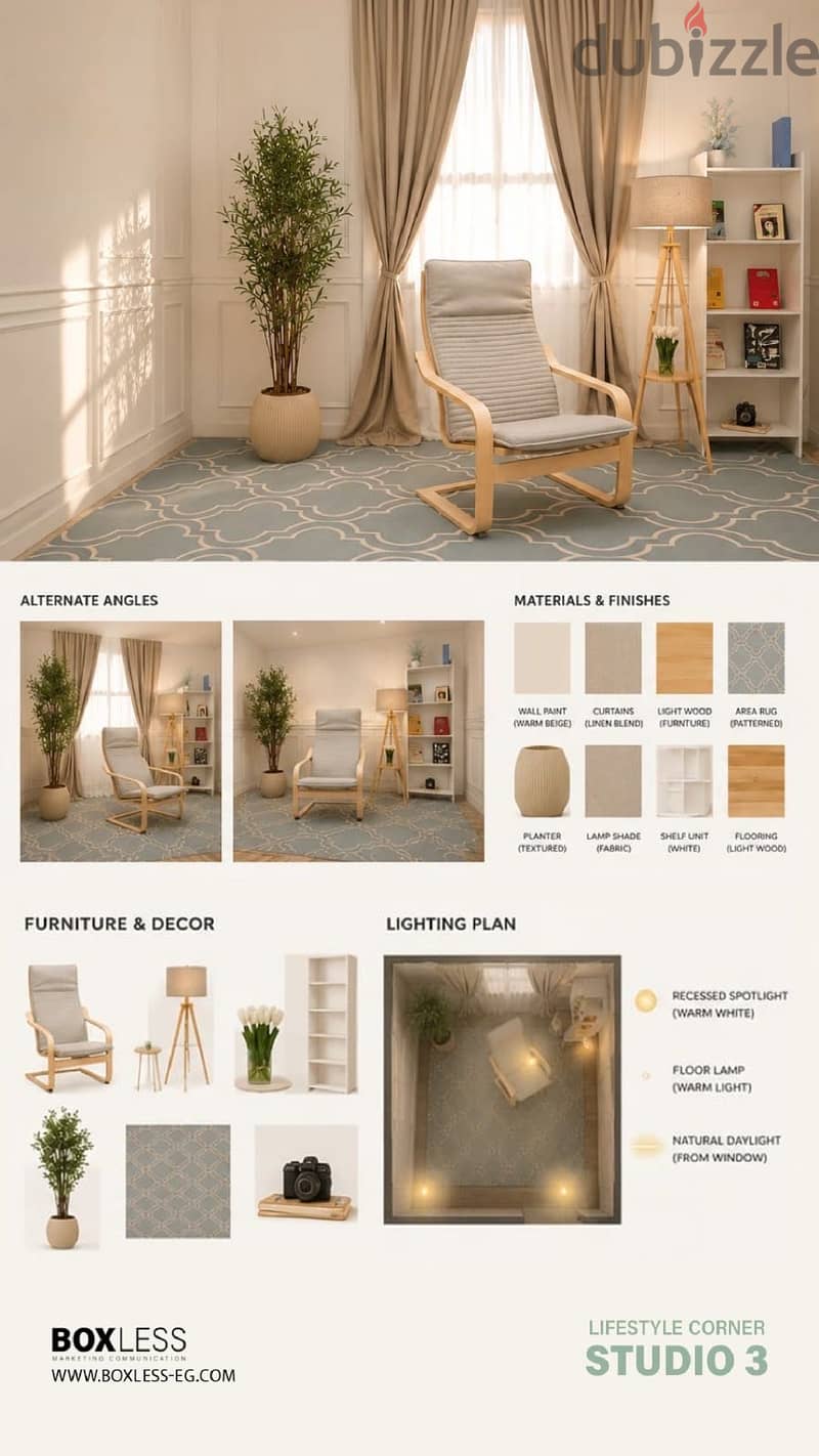 Boxless studio 9