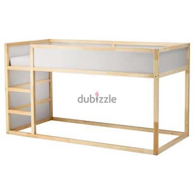 ikea Kura kids bunker bed with ikea used mattress