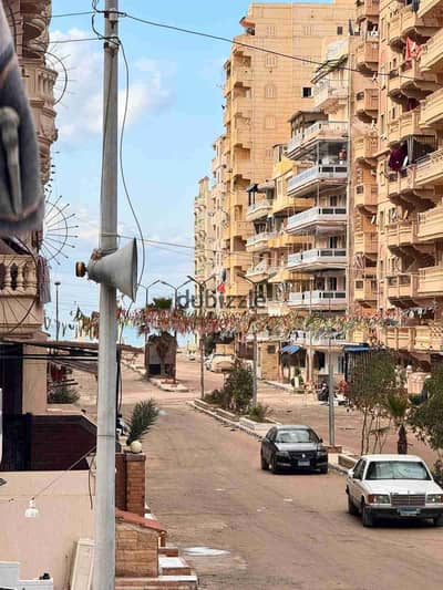 شقه في العجمي شاطئ النخيل خطوات من البحر علي شارع الرئيسي موقع سكني ممتاز شامل الخدمات
