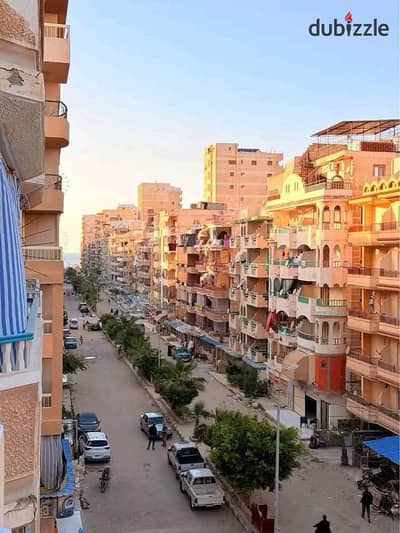 شقه في اسكندرية العجمي شاطئ النخيل بجوار دار الدفاع الجوي خطوات قليلة من البحر تشطيب التـــــــــــرا لوكس